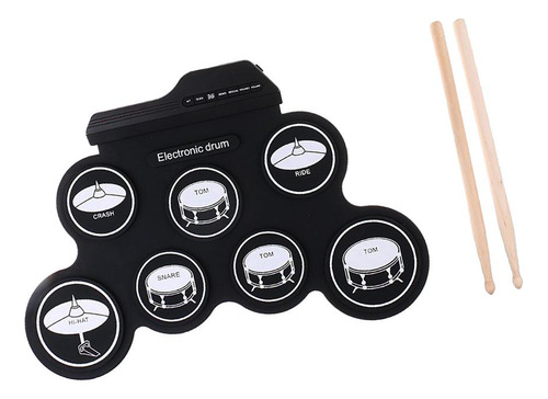 Kit De Almohadilla De Percusión De Silicona Con 3