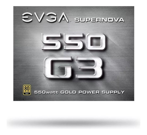 Fuente Evga Supernova 550 G3 80 Plus Gold 550w Modular Psu (Usado)