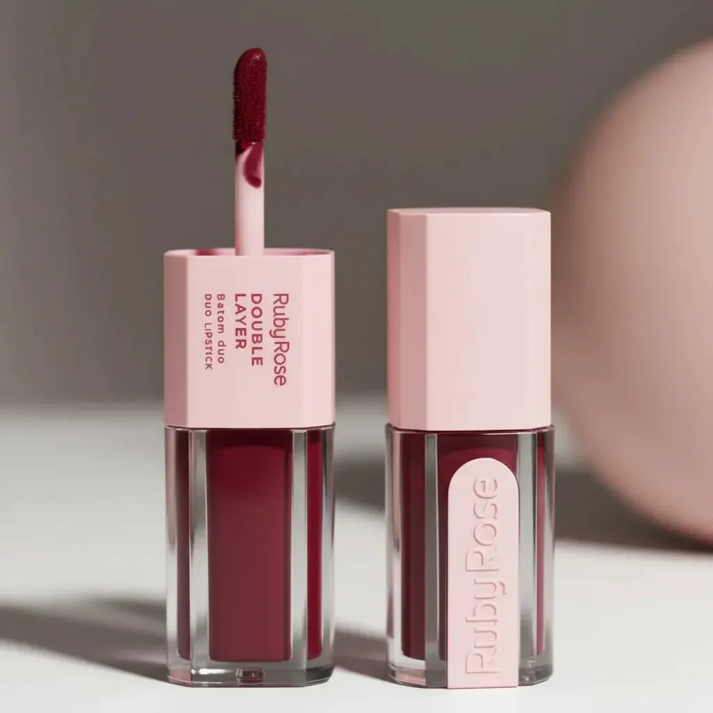 Ruby Rose Batom Duo Double Layer Dl80 — miniatura 5