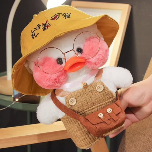 Imagen 9 de 9 de Peluche Lalafanfan De 30 Cm Incluye Outfit