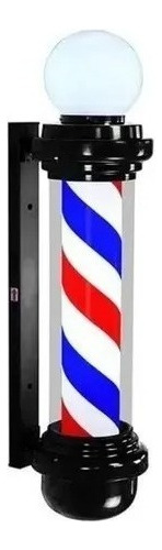 Letrero Barbería Peluquería Pole Giratorio Colores