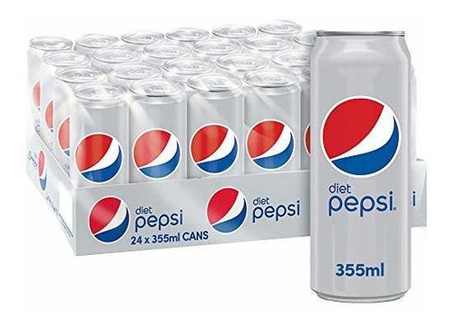 Refresco Pepsi Diet 12oz (24 Latas)