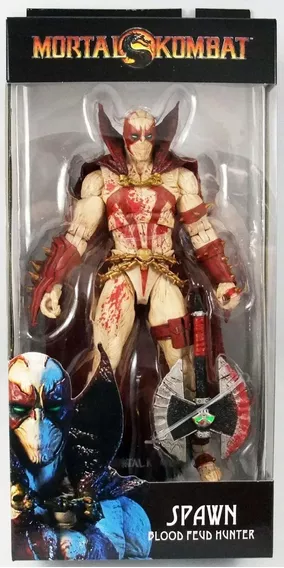 Figura Spawn Blood Feud Hunter Mortal Kombat - Premium