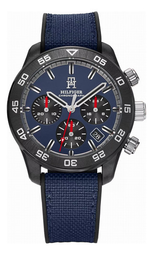 Reloj Tommy Hilfiger Chronograph Th85 Carbon 1792183 Vg