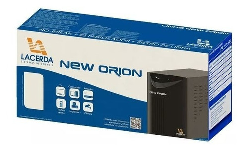 Nobreak Ups New Orion 1400va Ceb Bi-automático 6 Tomadas Cor Preto