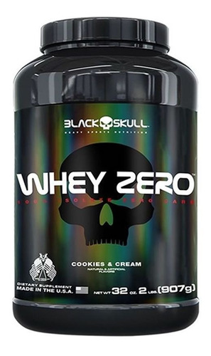 Whey Isolado Whey Zero 900g - Black Skull