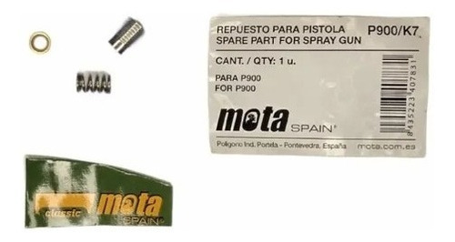 Repuesto Empaquetadura Aguja P900/k7 P/pistola Pintar P900