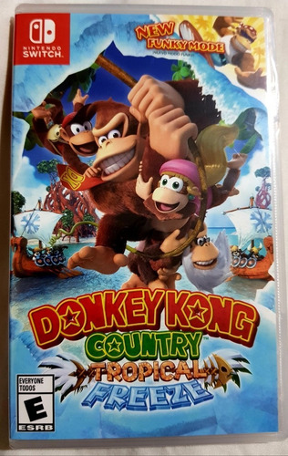 Donkey Kong Country Switch  Nuevo Sellado Envio Gratis 