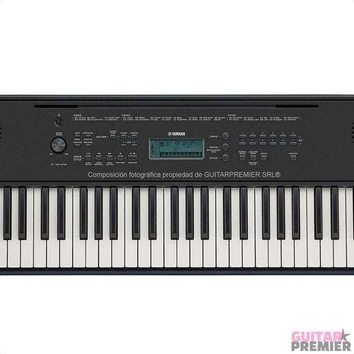 Imagen 8 de 10 de Organo Teclado Yamaha E360 Sensitivo 61 Teclas Usb Atril