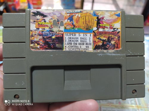 Imagen 6 de 8 de Juego Para Súper Nintendo 5 En 1