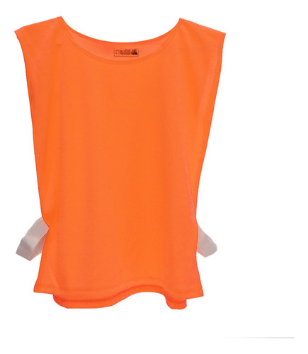 Pechera De Entrenamiento Con Elastico - Adultos Naranja Flour