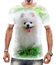 Comprar Camiseta Camisa Cachorros De Raça Lulu Da Pomerânia Fofo 7