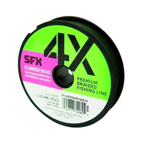 100 Metros De Hilo De Pesca Trenzado Sufix 4x 20mm