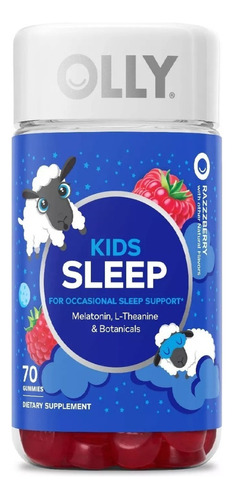 Olly Kids Sleep 70 Gomitas Sabor Razzberry