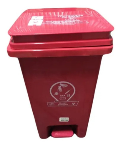 Papelera Pedal De 20 Litros - Unidad a $28900