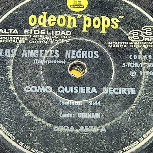 Simple Los Angeles Negros Germain Odeon Pops C8