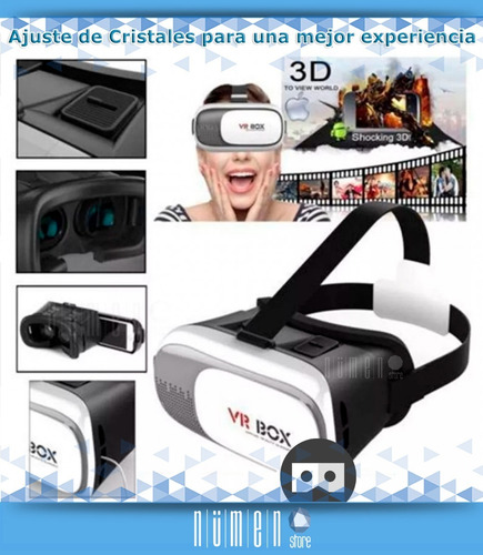 Imagen 3 de 10 de Anteojos Gafas De Realidad Virtual Vr Con Control 360 Full C