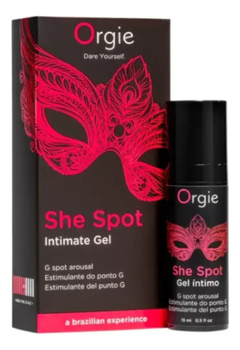 Gel Intimo She Spot 15ml Sabor Sin sabor
