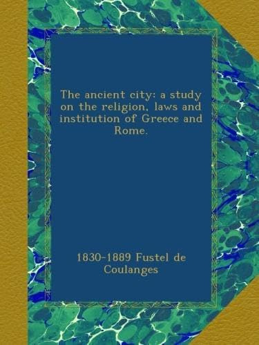Libro: En Inglés La Ciudad Antigua Un Estudio Sobre La Relig