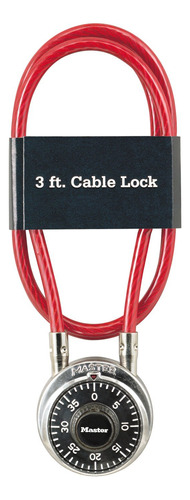 Master Lock D Candado De Combinación & Cable