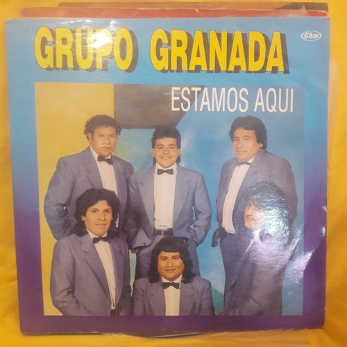 Vinilo Grupo Granada De Santa Fe Estamos Aqui  C2
