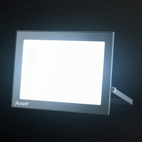 Kit 5 Refletor Led Slim 250w 6500k Holofote Ip66 E Dps Avant