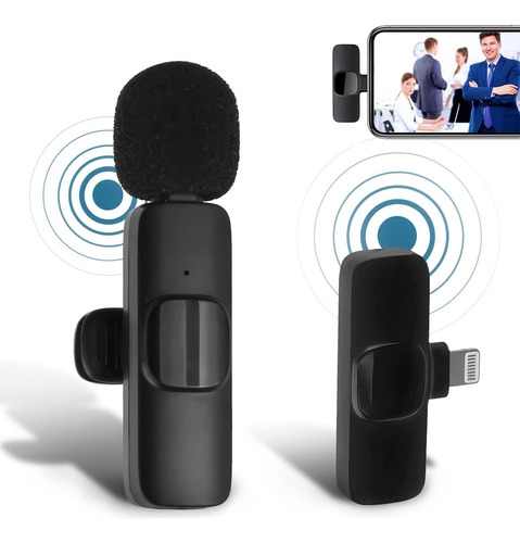 Mini Microfono Lavalier Wireless Plug & Play De Funducts