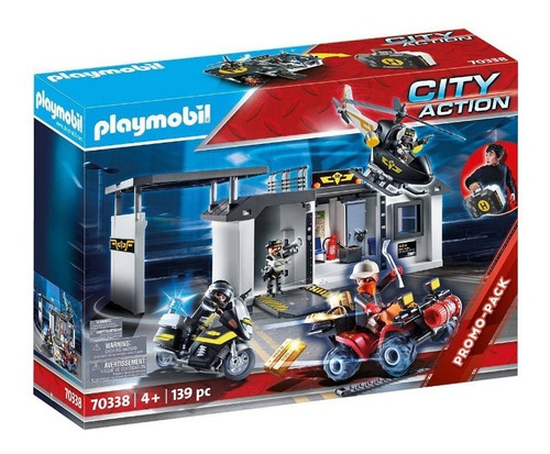Playmobil City Action 70338 Comisaria De Fuerzas Especiales
