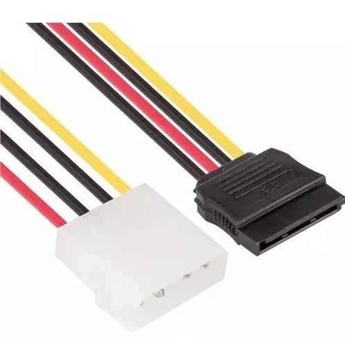 Cable Sata Power Molex 4 Pines 15 Cm