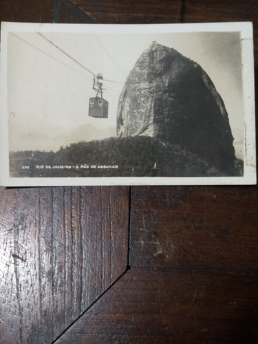 Cartão Postal Antigo Rio De Janeiro  Pão De Açúcar ( Assuca)