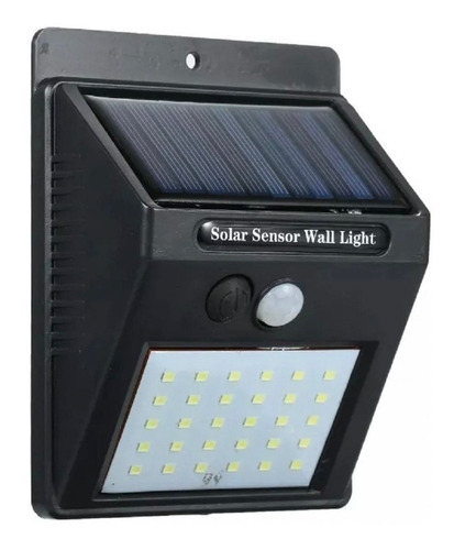 Lampara Solar 20w Sensor Movimiento Exterior Farol