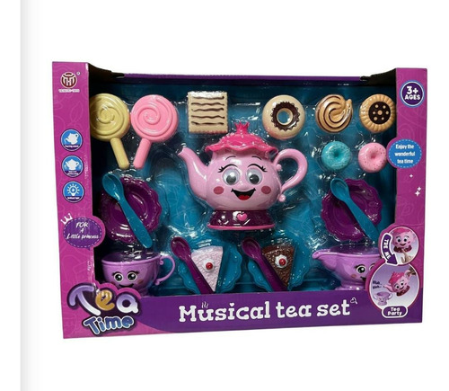 Set De Tazas De Te Para Niña Con Luces Y Sonidos - Diversion