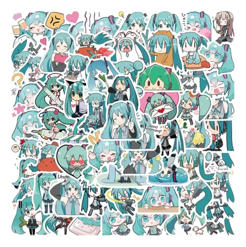 ATA Boy Hatsune Miku Sparkles Sticker