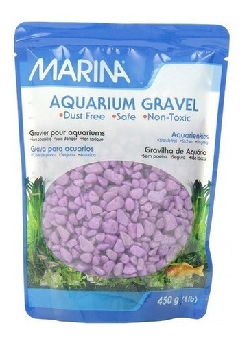 Marina Grava Piedra Inerte 450g Acuario Pecera Peces Colores