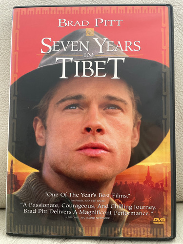 Dvd Siete Años En Tíbet Brad Pitt Imp Usa (Usado)