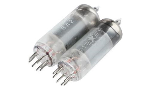 2 Válvulas Tubo 6a2 Substitui Válvula 6zh Pré-amplificador