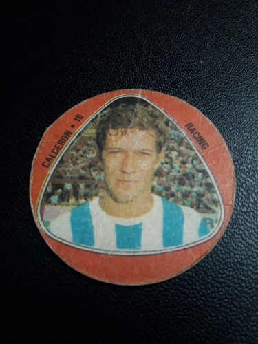 Deportistas 1980. Figurita N°10 Calderon. Racing Club. Mira!