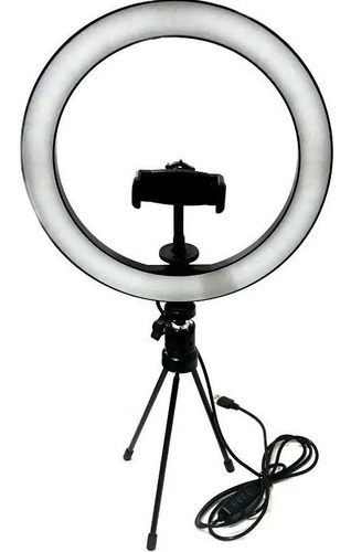 Ring Light 8 20cm Iluminação Profissional Led Selfie Tripé