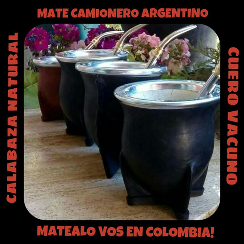 Premium! Set Matero!mate Camionero+bomb - Kg a $531