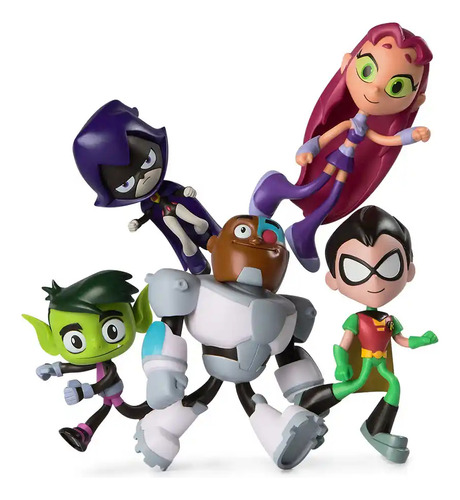 Dc Teen Titans Go Twisty Fig Flexibles Surt Int 6070382