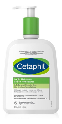  Loción para cuerpo Cetaphil Loción Hidratante en dosificador 473mL