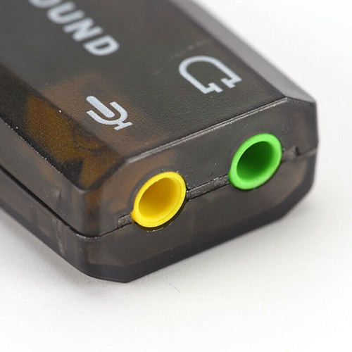 Tarjeta De Sonido Usb Audio 5.1 Canales Digital 3d Virtual D