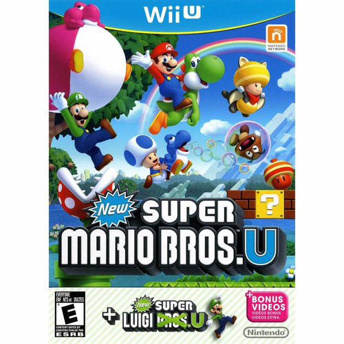 Super Mario Bros U + Super Luigi Bros - Wii U Usa Ntsc