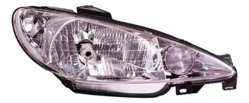 Optica Peugeot 206 Vidrio Estriado Monoparabola M/v