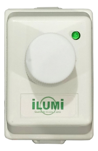 2pcs Dimmer Controle Velocidade Ventilador Exaustor Bivolt Cor Da Estrutura Branco Diâmetro 6 Cm 127/220v