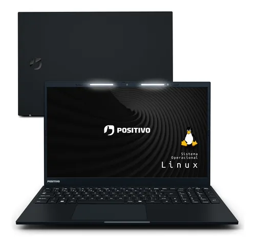 Notebook Positivo Vision R15 Lumina Bar, Amd Ryzen 7 32gb 512gb, Tela 15 Polegadas Full Hd Antirreflexo, Linux - Preto