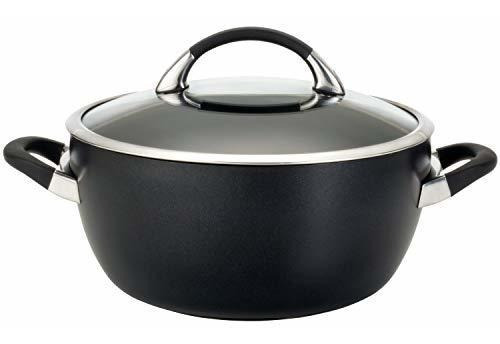 Cacerola Antiadherente Circulon Symmetry - 5.5 Qt, Negro