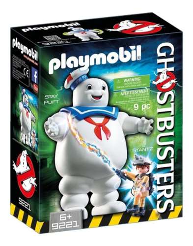 Playmobil Ghostbusters Muñeco Marshmallow Cazafantasmas