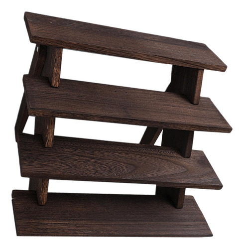 Estante De Exhibición De Madera, Expositor De Objetos