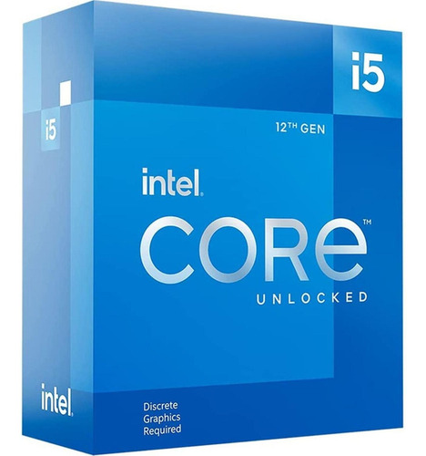 Procesador Intel Core I5-12400f 12va 6 Núcleos 4.4ghz Combo